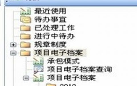用勤哲EXCEL服务器做项目电子档案管理OA系统_西数超哥博客