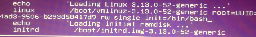 ubuntu进入单用户方法,ubuntu单用户修复磁盘方法