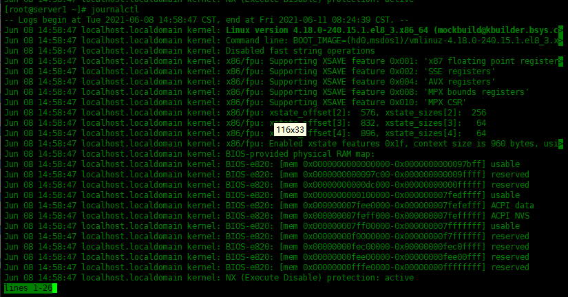 Centos8 中如何使用journalctl分析日志Centos8 中如何使用journalctl分析日志